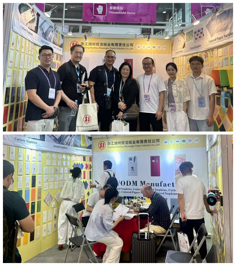 Shuangjie Paper unveiled at the 137th China Import and Export Commodity Fair, and green paper products have attracted much attention