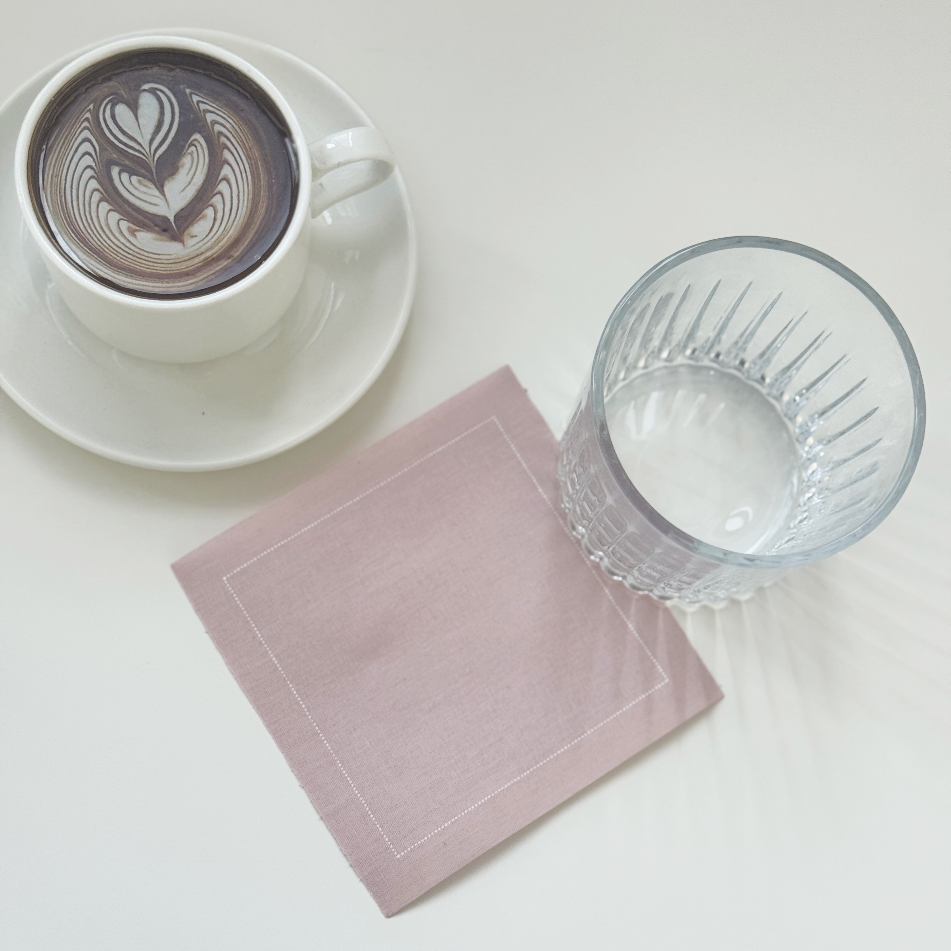 Custom Pink Cloth Coaster – OEM Fabric Napkins for Global Brands