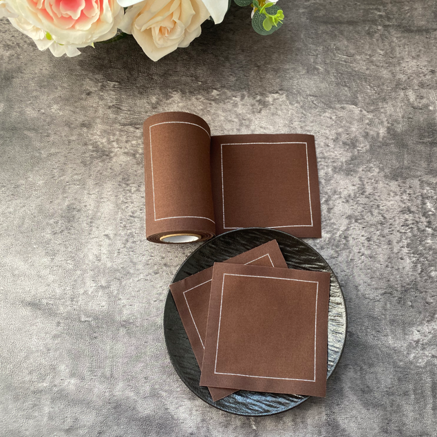 Light Brown Cloth Napkin - Elevate Your Coffee Moment