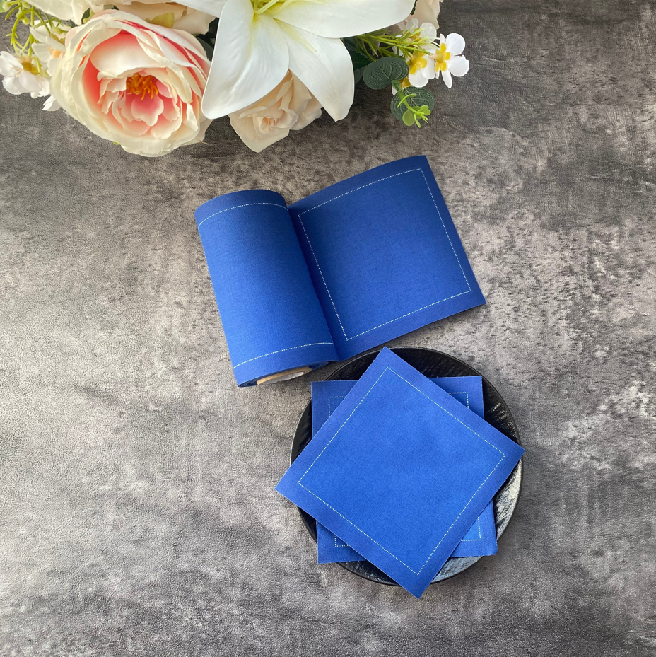 Royal Blue Cloth Napkin The Luxurious Foundation for Fine Spirits