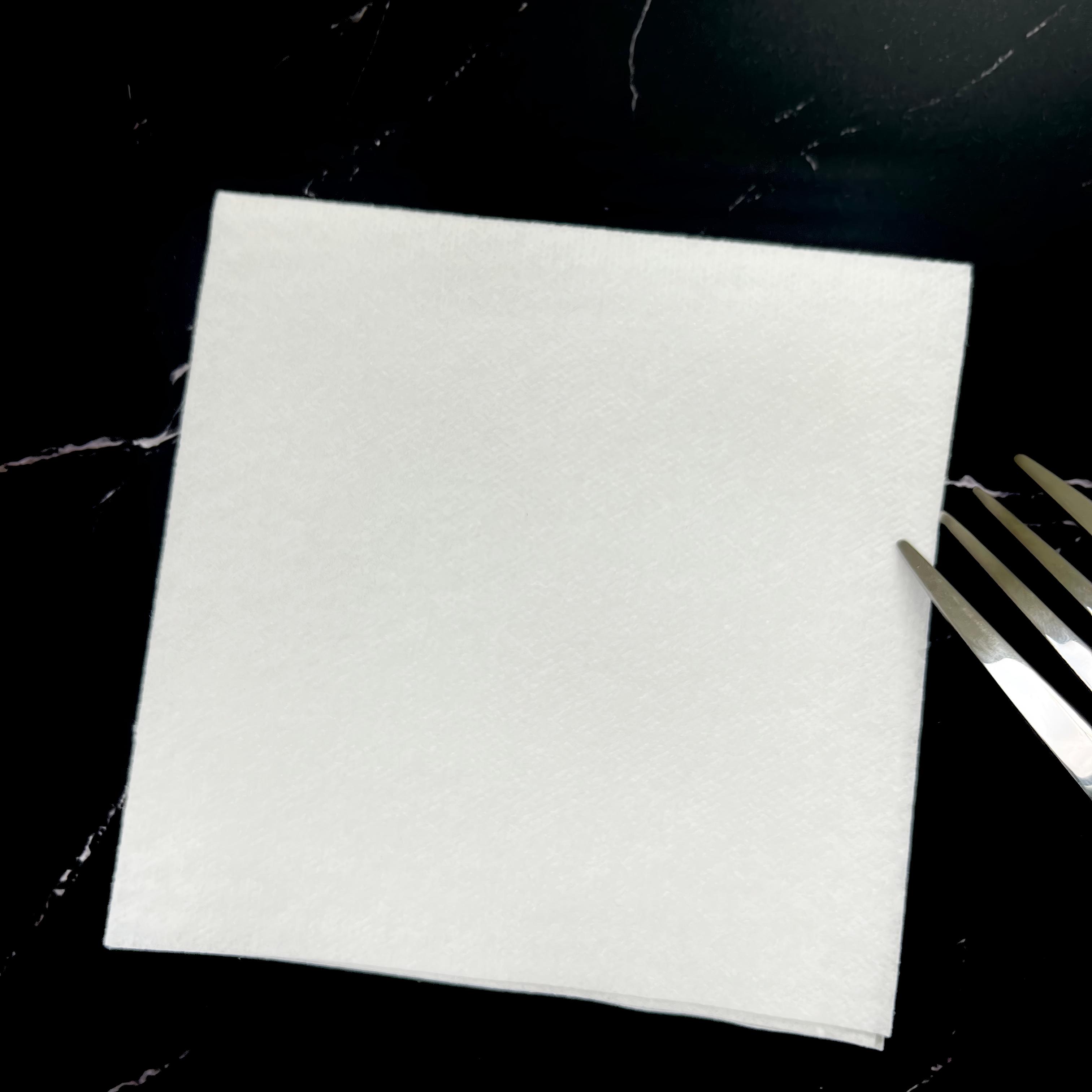Plain Squre Airladi Napkin for Cocktail 20*20