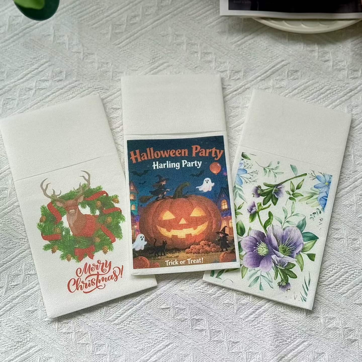 Shuangjie Paper Upgrades Fully Customizable Airlaid Napkin Printing – No MOQ, No Plate Fees, Free Samples, Fast Proofing