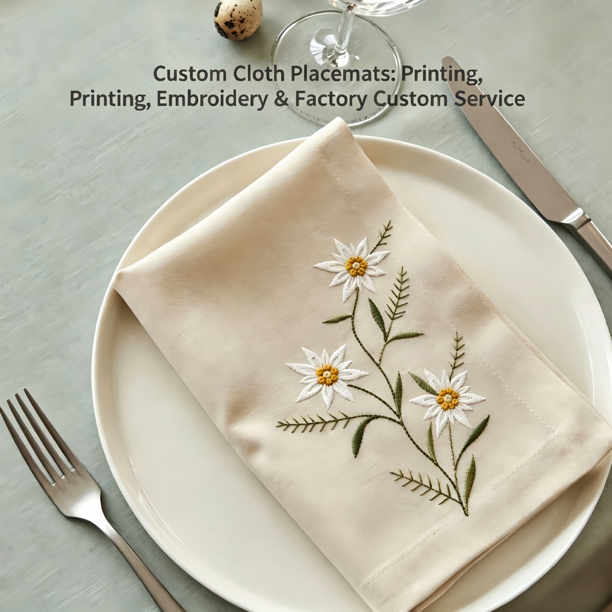 Shuangjiepaper Expands Custom Cloth Placemat Collection: Versatile Designs, Low MOQ, and Direct Factory Service