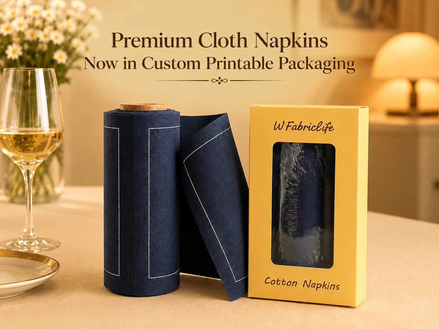 Upgrade Your Table Setting with Our Premium Cloth Napkins