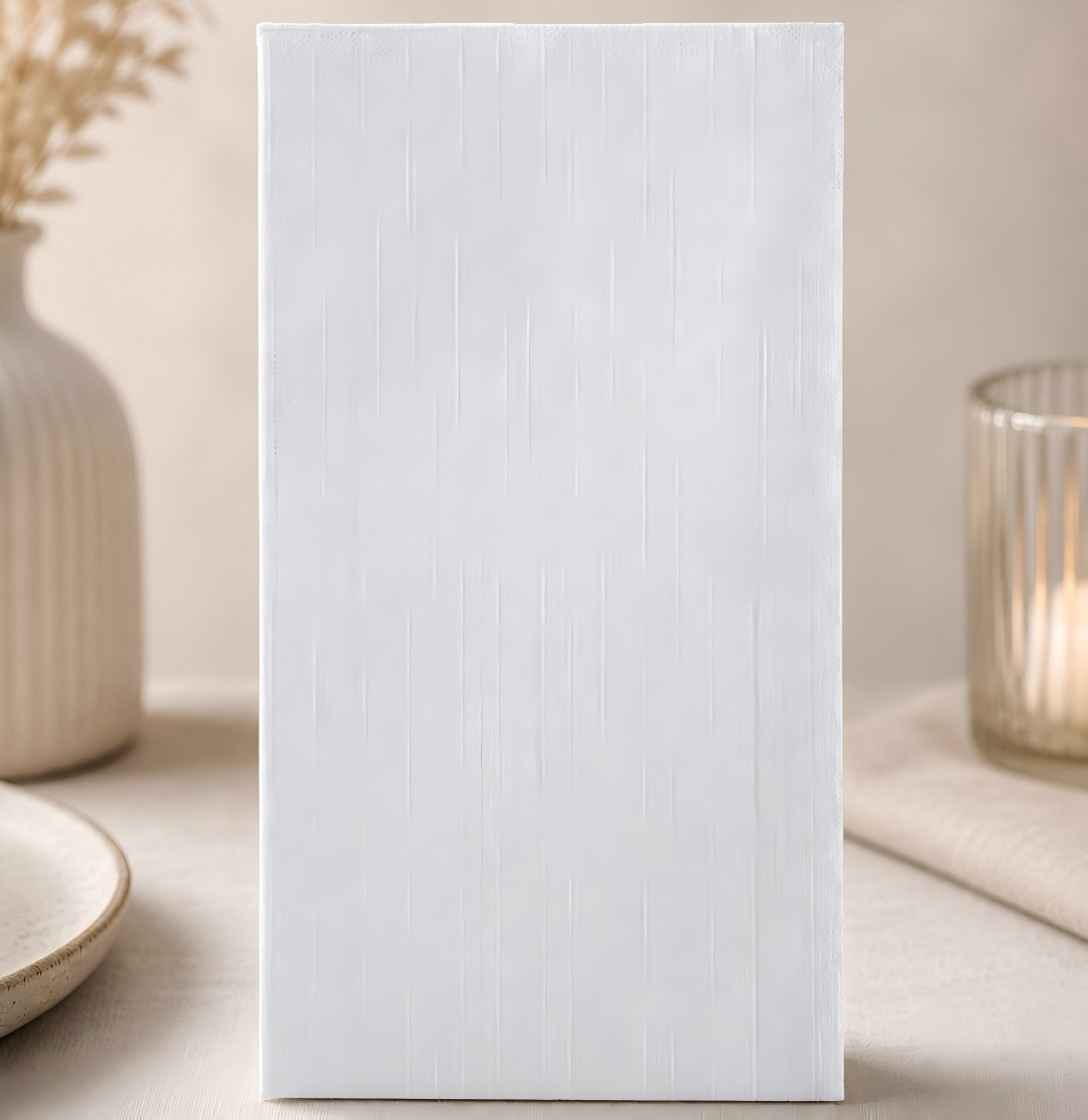 Premium White Dinner Napkins - 3-Ply for Lasting Quality