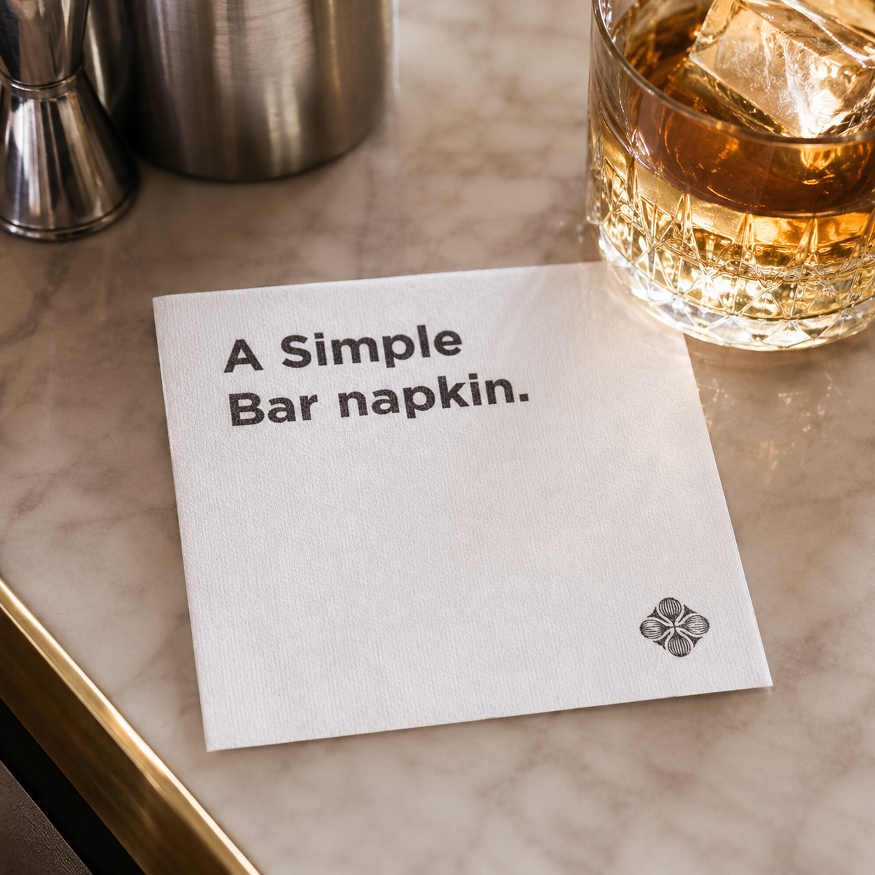 Printed durable Square Airlaid Napkin