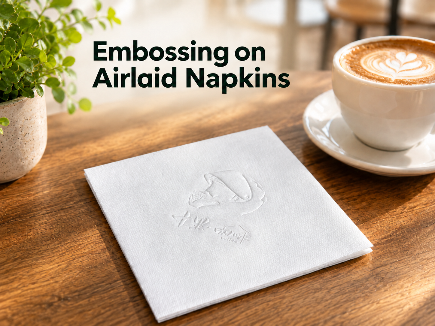 Embossing on Airlaid Napkins – Create Tactile Brand Identity for Hospitality Spaces